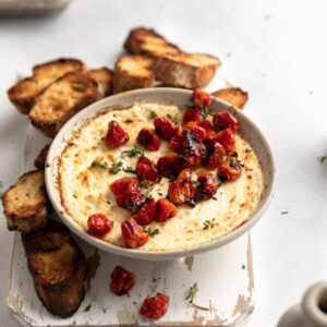 Warm Goat Cheese Dip