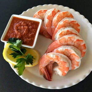 Classic Shrimp Cocktail and Homemade Cocktail Sauce