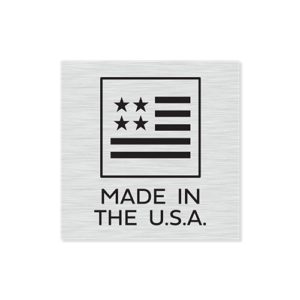 Made in USA - Metal Logo